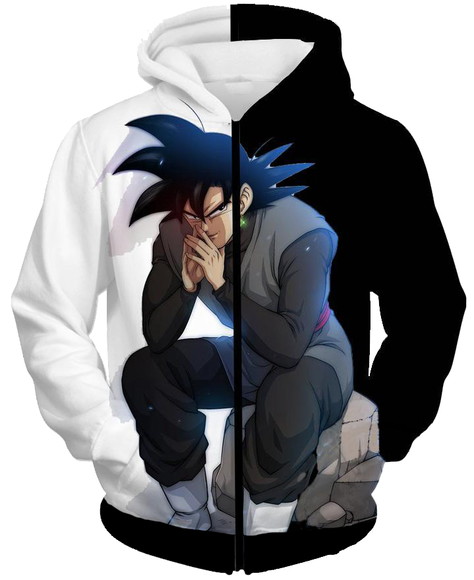 Blusa de Frio Moletom Full Dragon Ball Majin Boo Desenho com Capuz