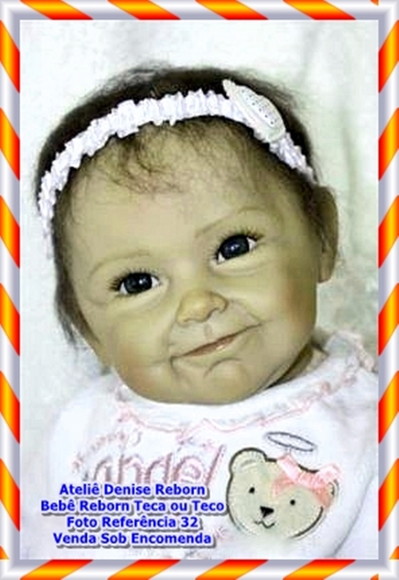 Boneca Reborn Corpo Silicone Menina Olhos Fechados New Happy