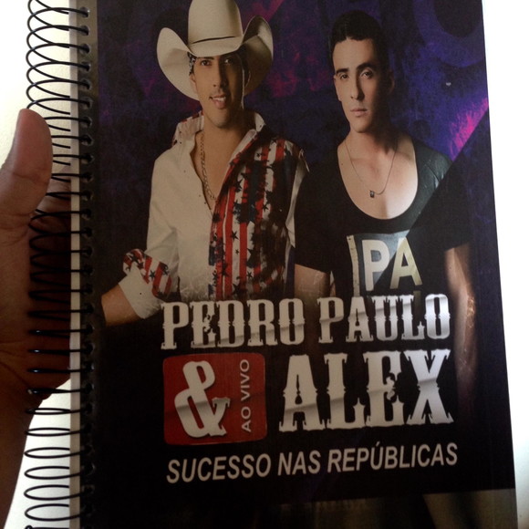 caderno 10 mat rias com adesivos pedro paulo e alex bcmrp no elo7 mt caderno 10 mat rias com adesivos pedro paulo e alex bcmrp no elo7 mt