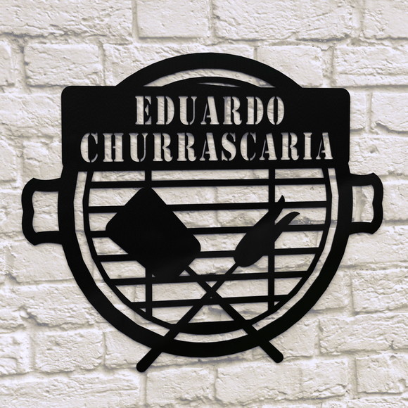 Placas de Metal Decorativas Elo7