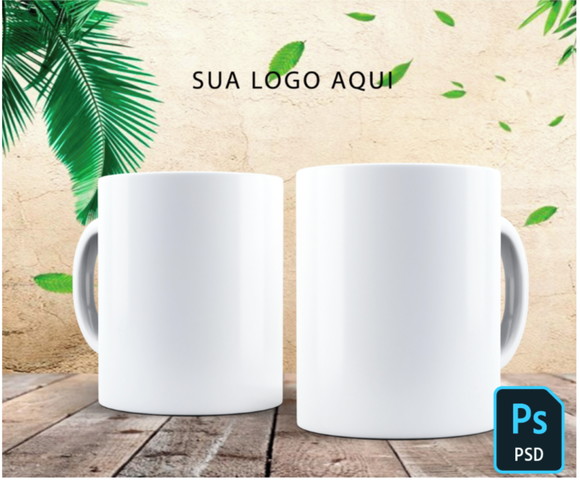 Mockup Caneca Frente E Verso No Elo7 Artes Vetores Mockups 1240472