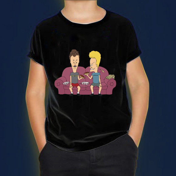 Camiseta Infantil Beavis and ButtHead 14 e 16 Elo7