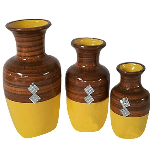 Trios De Vasos De Ceramica Elo7