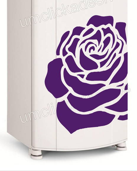 adesivo geladeira flor G114 no Elo7 Um click adesivos Loja De Artesanato Ucraniano Em Curitiba ~ adesivo geladeira flor G114 no Elo7 Um click adesivos