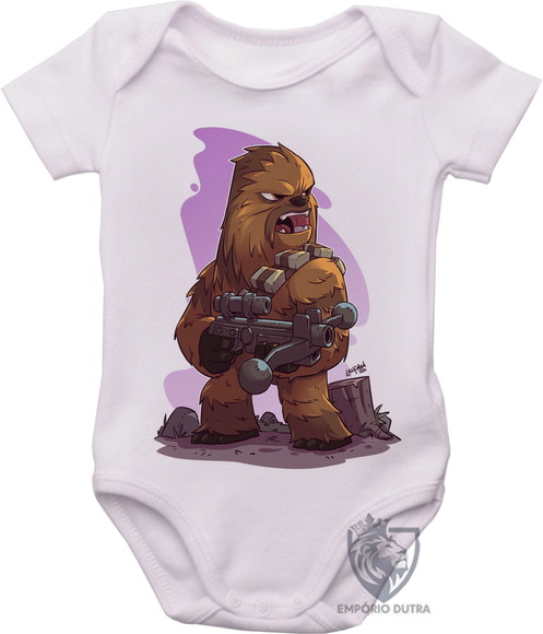 Body Bebe Roupa Nene Crianca Chewbacca Desenho Star Wars No Elo7 Camisetas Emporio Dutra 156ca10