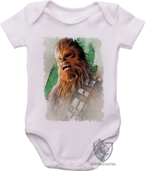 Body Bebe Roupa Nene Crianca Chewbacca Gritando Star Wars No Elo7 Camisetas Emporio Dutra 156ca2e