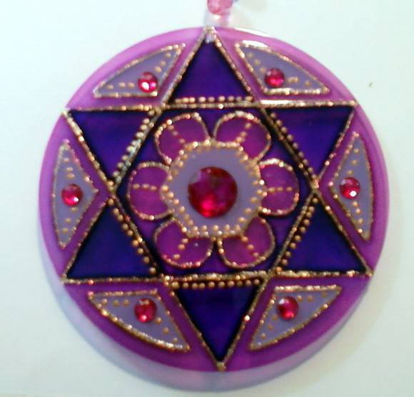 Estrela de Davi MANDALAS EM VITRAL Elo7 Adesivo De Estrela Para Parede ~ Estrela de Davi MANDALAS EM VITRAL Elo7