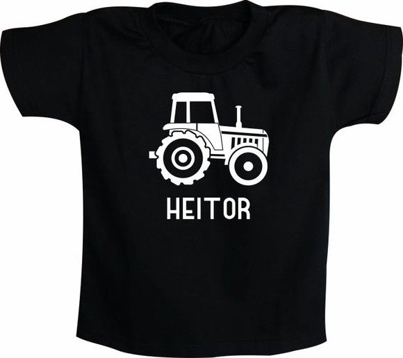 Camiseta Infantil Trator do Red Farmer do Garoto Personalizado com