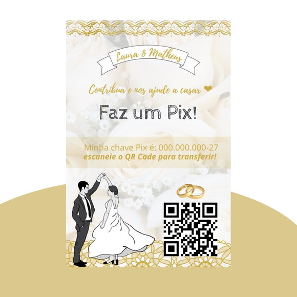 placa-pix-ajuda-casamento-elo7