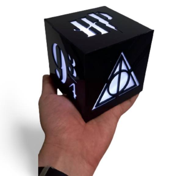Luminária de mesa Harry Potter Magica com Feitiços Quando liga a luz