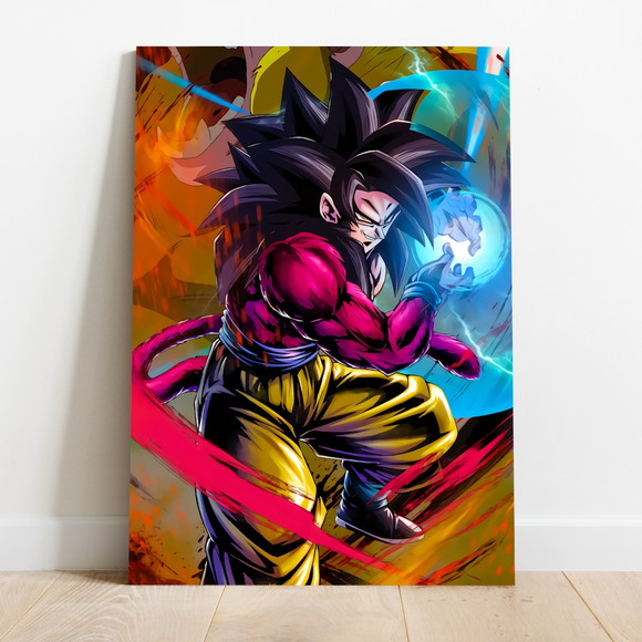 Quadro Goku Dragon Ball Z com Paspatur