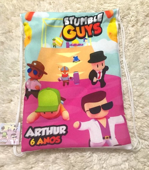 Aniversário stumble guys  Compre Produtos Personalizados no Elo7