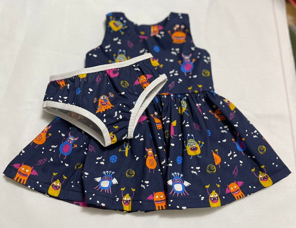 Vestido Roupa Para Bebê Reborn - Dondoquinha Reborn - Bebê Reborn