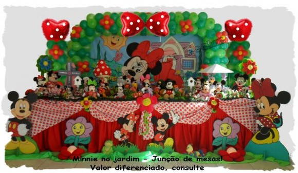 Decoração de festa Minnie Vermelha Atelier Doces Sonhos Festas Decoração de festa Minnie Vermelha Atelier Doces Sonhos Festas