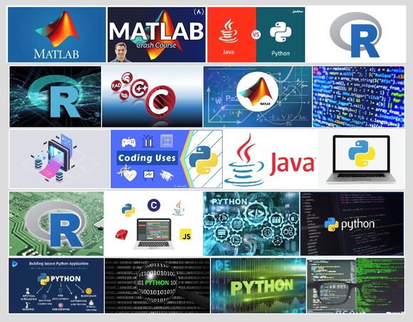 Quadro Linguagens de Programação Programador Python Java Sql