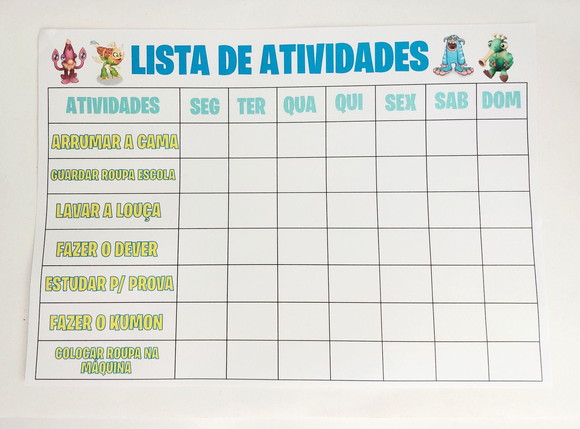 Folhas De Atividades Infantis Produtos Personalizados No Elo7 Folhas De Atividades Infantis Produtos Personalizados No Elo7