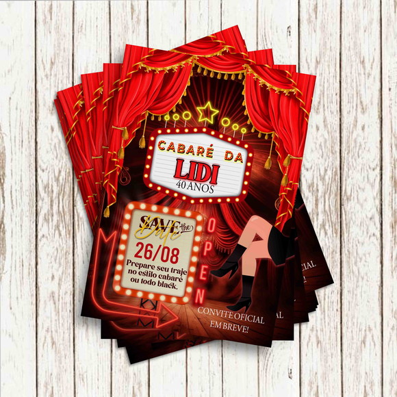 Convite virtual save the date cabar elo7 produtos especiais