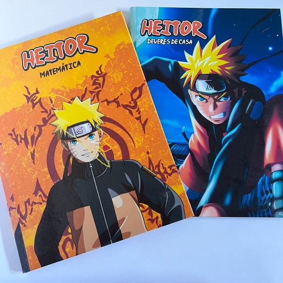 Caderno Pequeno Brochura Naruto 96 Folhas