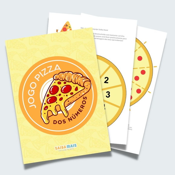 Pizza dos Números Elo7 Produtos Especiais