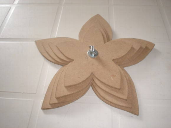 Kit Molde Flor n u00ba 6 MDF Atelier Cose Belle Elo7 Aparador Azul Turquesa Laca ~ Kit Molde Flor n u00ba 6 MDF Atelier Cose Belle Elo7
