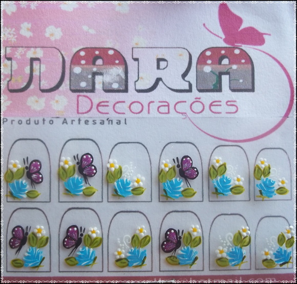 Adesivo de flores com borboletas Nara Decorações Elo7 Adesivo Para Levantar Mama Funciona ~ Adesivo de flores com borboletas Nara Decorações Elo7