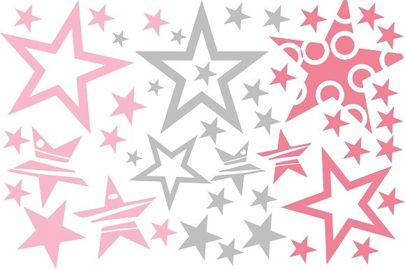 Adesivo de Estrela Elo7 Armario De Cozinha Casas Bahia Pequeno ~ Adesivo de Estrela Elo7
