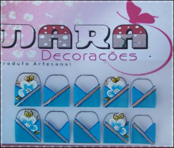 Adesivo De Unha Francesinha Nara Decorações Elo7 Armario Horizontal Para Sala ~ Adesivo De Unha Francesinha Nara Decorações Elo7
