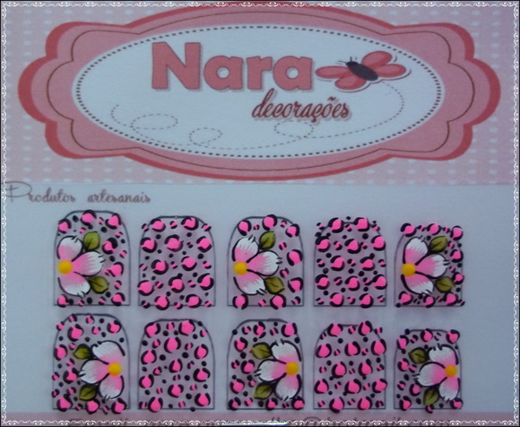 Adesivo Onça Com Flor Nara Decorações Elo7 Armario Niños Ikea ~ Adesivo Onça Com Flor Nara Decorações Elo7