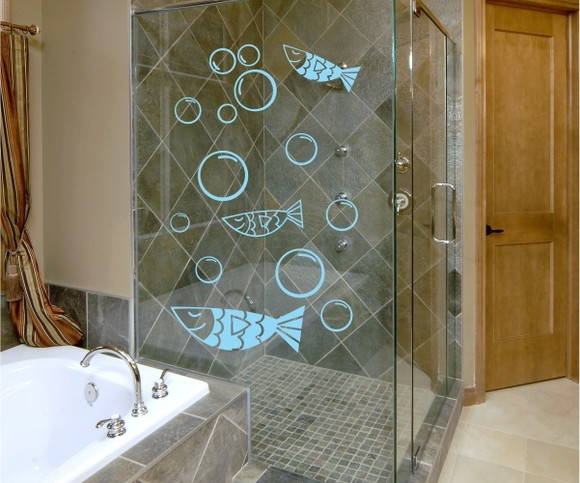 Adesivo de banheiro box peixes e bolhas no Elo7 Paredes decoradas com adesivos (3C0560) Adesivo De Emagrecimento ~ Adesivo de banheiro box peixes e bolhas no Elo7 Paredes decoradas com adesivos (3C0560)