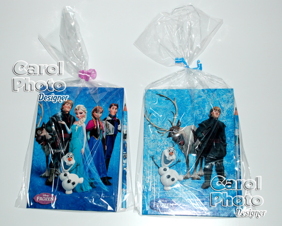 Cadernos personalizados Frozen