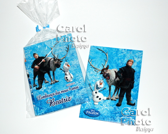 Cadernos personalizados Frozen
