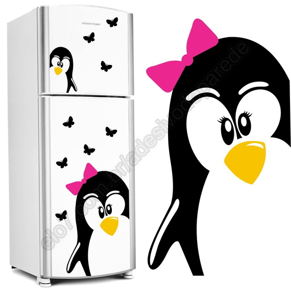 Adesivo geladeira Pinguim+filhote+borbol 5 ANOS DE GARANTIA Elo7 Aparadores Zapatos ~ Adesivo geladeira Pinguim+filhote+borbol 5 ANOS DE GARANTIA Elo7
