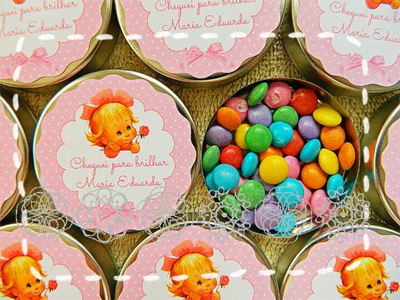 latinha personalizada jardim encantado
