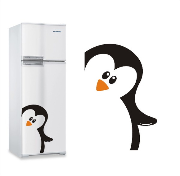 Adesivo de Geladeira Pinguim 3 Vetor e Imagem Elo7 Aparadores Zapatos ~ Adesivo de Geladeira Pinguim 3 Vetor e Imagem Elo7