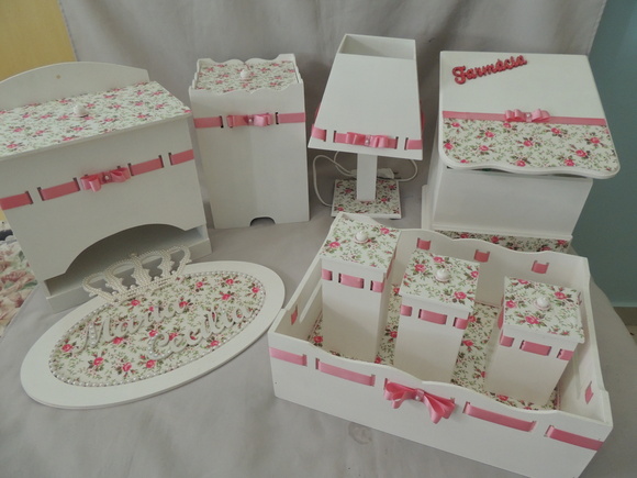 Kit bebê BETH ARTEIRA Elo7 -> Kit Banheiro Mdf Decorado Kit bebê BETH ARTEIRA Elo7 -> Kit Banheiro Mdf Decorado