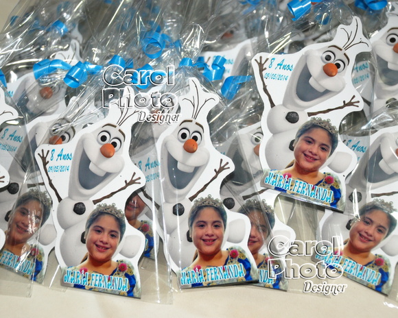 Imã Em Formato De Olaf do Frozen