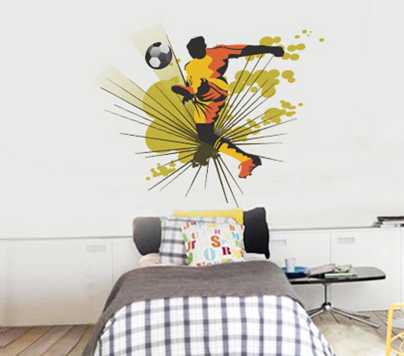 Adesivo de Parede Infantil Futebol Balihai Stickers Adesivo De Letras Para Teclado ~ Adesivo de Parede Infantil Futebol Balihai Stickers