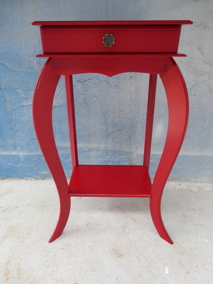 Aparador Alto Retangular Vermelho no Elo7 Jasmin Presentes (4E7731) Artesanato Em Londrina ~ Aparador Alto Retangular Vermelho no Elo7 Jasmin Presentes (4E7731)