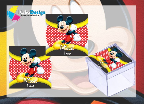 Adesivo para Caixa de acrílico Mickey no Elo7 Kako Design Personalizados (51BF65) Feira Artesanal Vila Do Conde ~ Adesivo para Caixa de acrílico Mickey no Elo7 Kako Design Personalizados (51BF65)