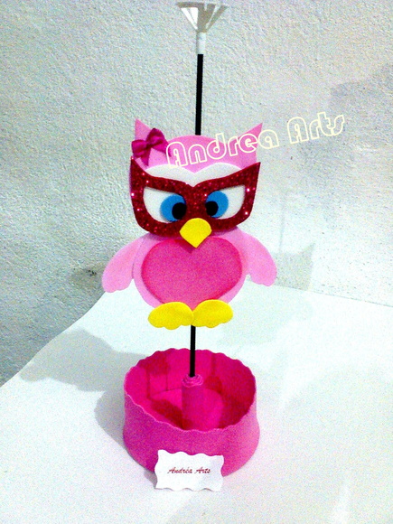 Enfeite de mesa Coruja c porta bexiga no Elo7 andrea Arts (56BDC6) Enfeite De Bexiga ~ Enfeite de mesa Coruja c porta bexiga no Elo7 andrea Arts (56BDC6)