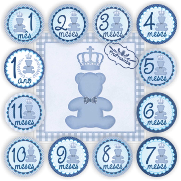 Adesivos M u00eas a M u00eas Ursinho Vanessa Pereira Elo7 Adesivo De Emagrecimento Funciona ~ Adesivos M u00eas a M u00eas Ursinho Vanessa Pereira Elo7