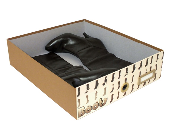 Caixa Especial Org - Brown Para Botas woman cod-240 no