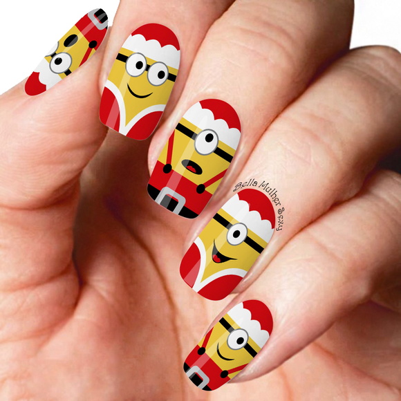 Adesivo de Unha Natal Ref NT41 no Elo7 Bella Mulher Esmalteria (5D645F) Adesivos De Natal Unhas ~ Adesivo de Unha Natal Ref NT41 no Elo7 Bella Mulher Esmalteria (5D645F)