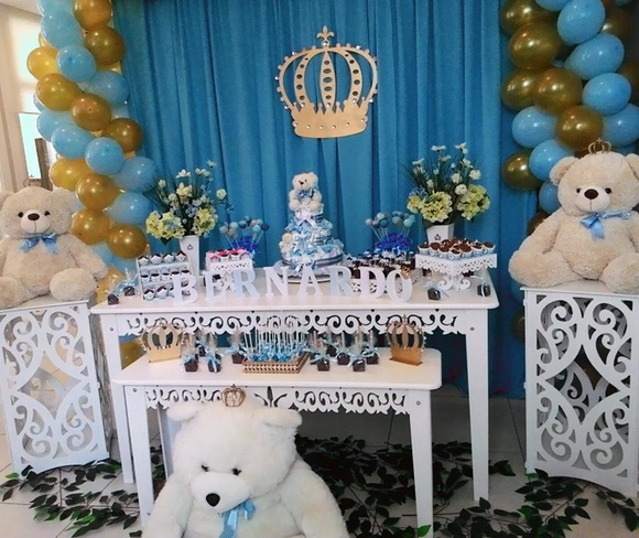 Decoraç u00e3o Urso Príncipe no Elo7 Arte em Família Decorações (606A84) # Decoração Cha De Bebe Ursinho Principe Simples Decoraç u00e3o Urso Príncipe no Elo7 Arte em Família Decorações (606A84) # Decoração Cha De Bebe Ursinho Principe Simples