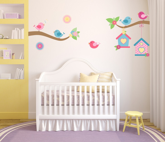 adesivo infantil passarinhos Quarto de Criança ~ Adesivo De Parede Para Quarto Unissex adesivo infantil passarinhos Quarto de Criança ~ Adesivo De Parede Para Quarto Unissex