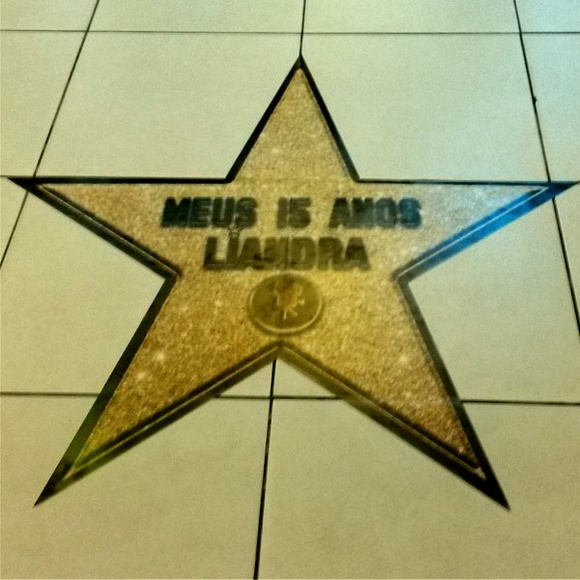 Adesivo para festa Estrela de Hollywood Allink Elo7 Konmari Armario Capsula ~ Adesivo para festa Estrela de Hollywood Allink Elo7