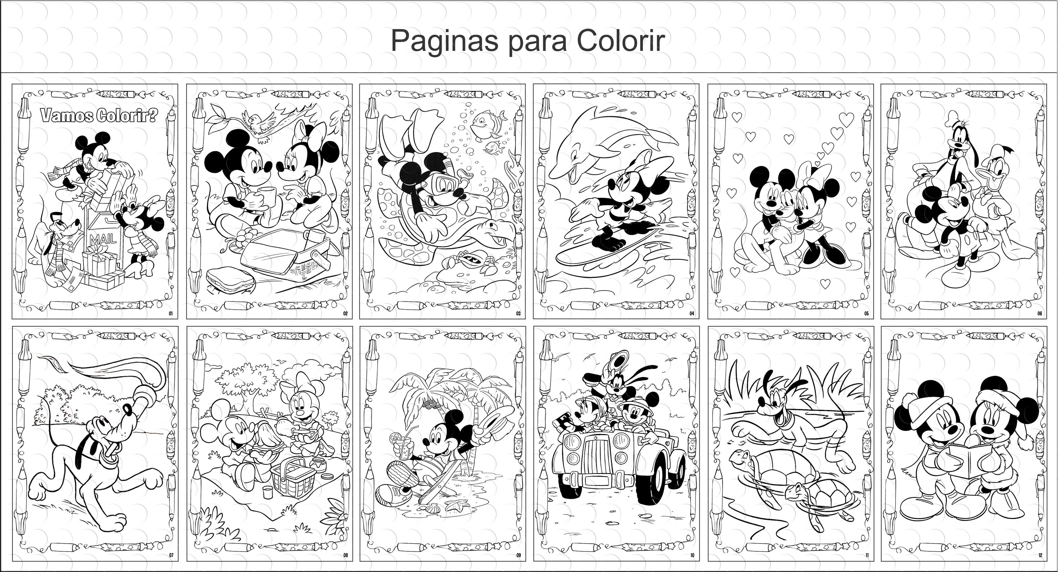 livros para colorir mickey e minnie no elo7 g a personalize 66962b