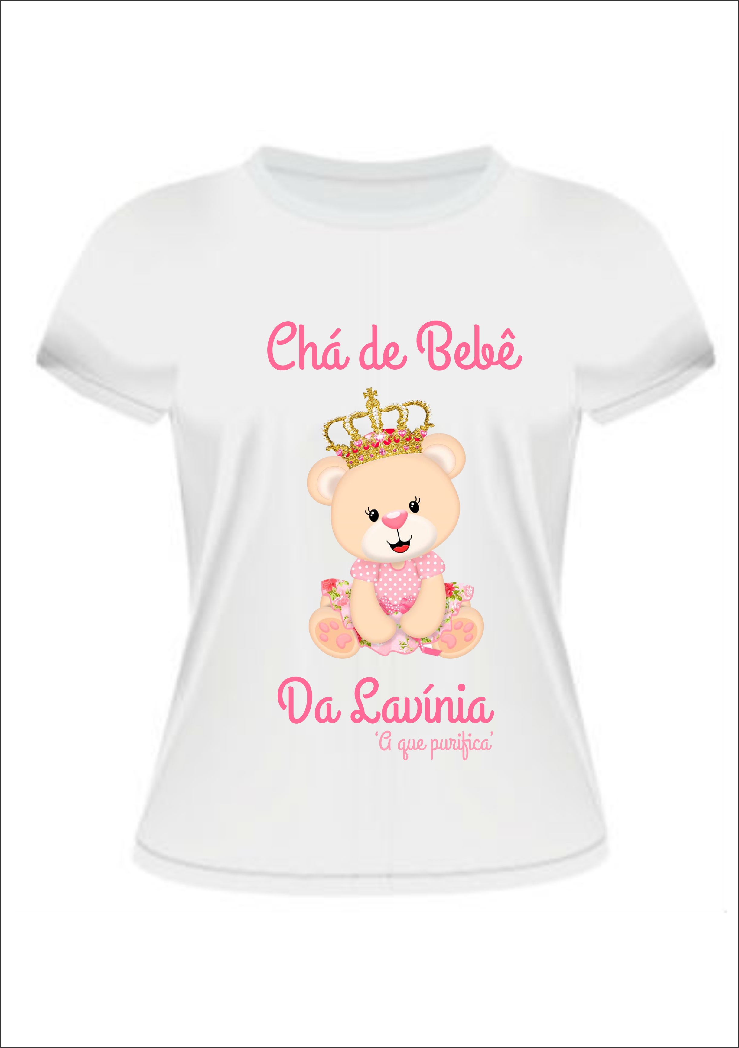 estampas para camisetas cha de bebe