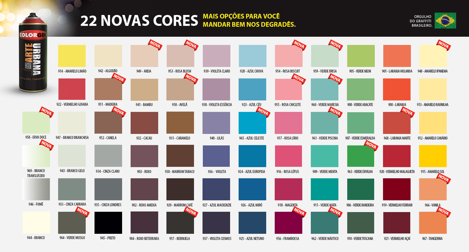 Grafite Spray Paint Colour Chart Grafite Spray Paint Colour Chart