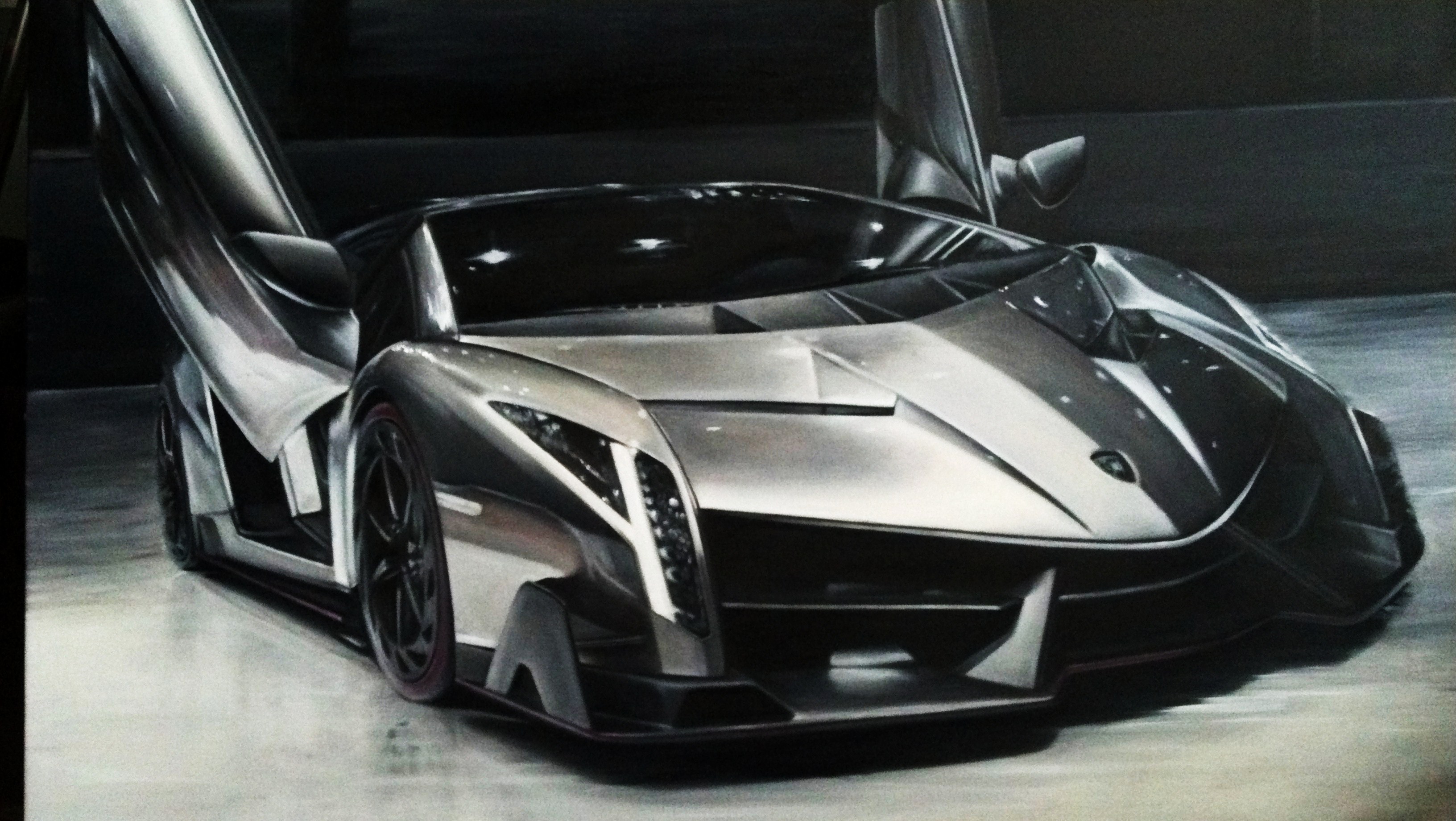 lamborghini veneno óleo sobre tela no elo7 eliezer t de oliveira